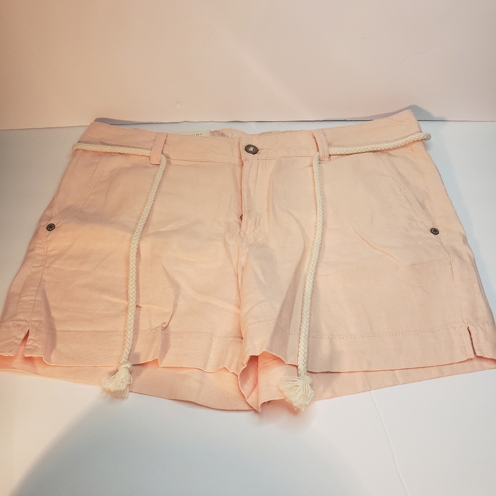 NEW Sonoma Linen Shorts Bundle Lightweight Coastal Cargo Minimalist Rope Belt - Picture 8 of 14